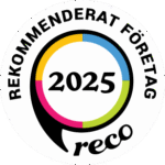 rekommenderad takfirma i Sverige reco 2024, det står rekommenderat företag
